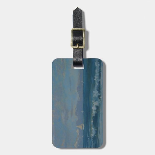 Thurlestone Strand Gepäckanhänger (Vorderseite vertikal)