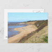 Thurstaston Beach Postkarte (Vorne/Hinten)