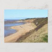 Thurstaston Beach Postkarte (Vorderseite)