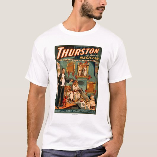Thurston - Dämonen u. Esel verschwinden T-Shirt (Vorderseite)