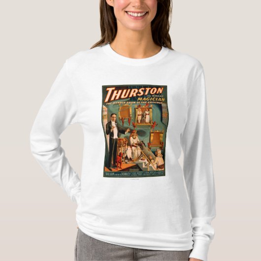 Thurston - Dämonen u. Esel verschwinden T-Shirt (Vorderseite)