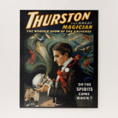 Thurston, das berühmte Viktorianische Magician Mag Puzzle (Vertikal)