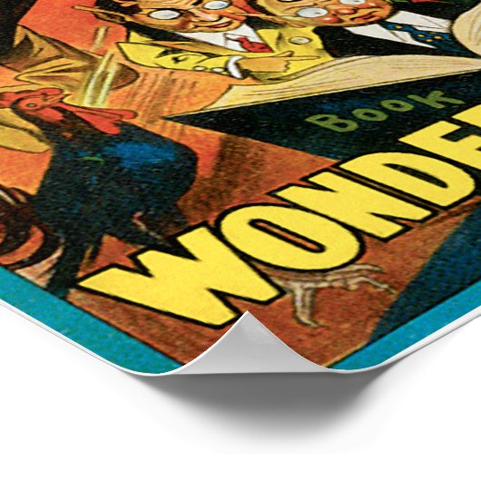 Thurston & Daughter Jane Magician Werbung Poster (Ecke)