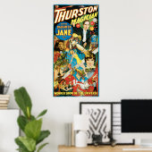 Thurston & Daughter Jane Magician Werbung Poster (Heimbüro)