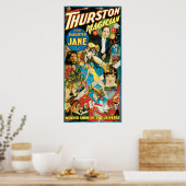 Thurston & Daughter Jane Magician Werbung Poster (Küche)