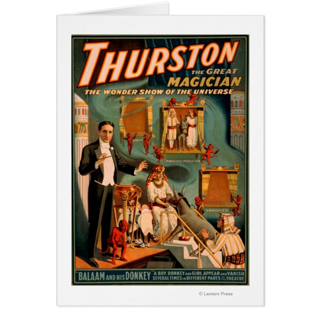 Thurston - Demons & Donkey Vanish Trick Magie (Vorne)