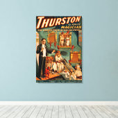 Thurston - Demons & Donkey Vanish Trick Magie Leinwanddruck (Insitu (Holzboden))