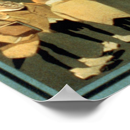 Thurston der Große Magier c. 1915 Poster (Ecke)