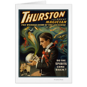 Thurston der große Magier, der Schädel magisch