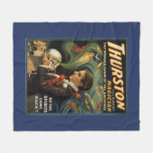 Thurston der große Magier, der Schädel magisch Fleecedecke (Vorderseite (Horizontal))