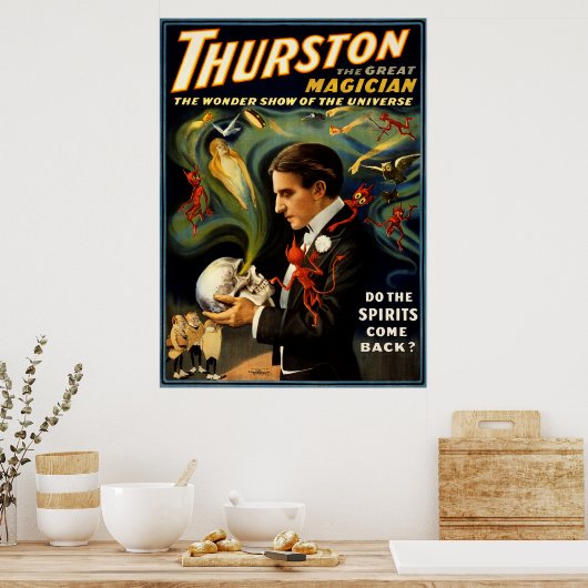 Thurston, der große Magier Poster (Küche)