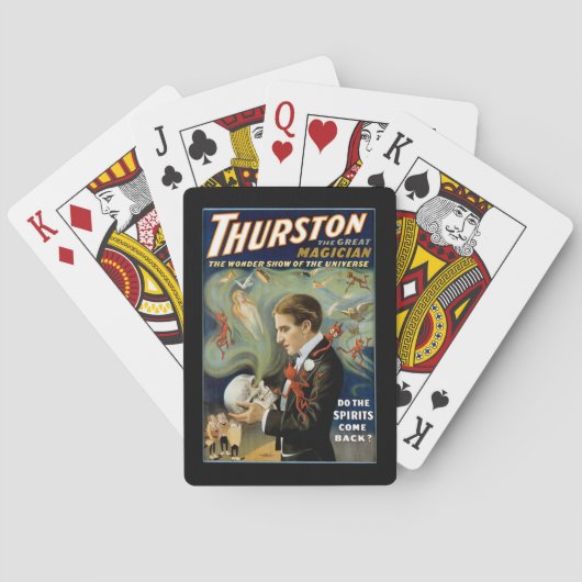 Thurston ~ der große Magier Spielkarten (Rückseite)