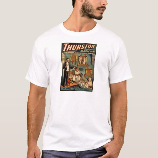 Thurston der große Magier T-Shirt (Vorderseite)