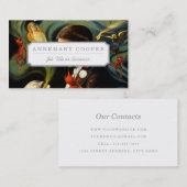 Thurston der große Magier Visitenkarte (Vorne/Hinten)