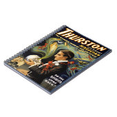 Thurston der große Zauberer 1915 Vintage Poster Notizblock (Linke Seite)
