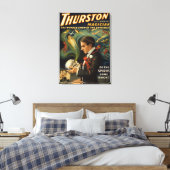 Thurston, der große Zauberer, der die Magie des Sc Leinwanddruck (Insitu (Schlafzimmer))