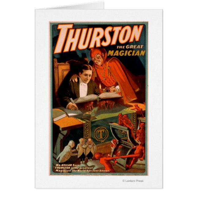 Thurston der Große Zauberer mit/ Teufelsmagie (Vorne)