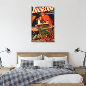 Thurston der Große Zauberer mit/ Teufelsmagie Leinwanddruck (Insitu (Schlafzimmer))