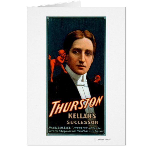 Thurston, der Teufel erzählt ihm Magie (Vorne)