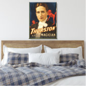 Thurston, der Teufel erzählt ihm Magie Leinwanddruck (Insitu (Schlafzimmer))