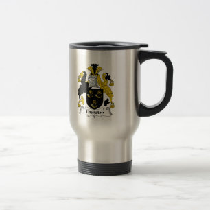 Thurston Familienwappen Reisebecher
