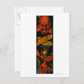 Thurston "Great Magician Show of the Universe" Postkarte (Vorne/Hinten)