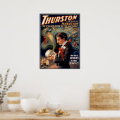 Thurston Great Magician Vintage Poster (Küche)