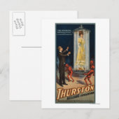 Thurston Kellars Nachfolger - Frau im Wasser Postkarte (Vorne/Hinten)