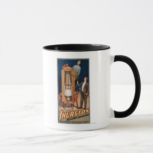 Thurston Kellars Nachfolger-Magic-Poster Tasse (Rechts)