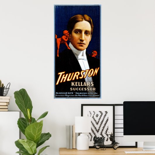 Thurston Kellars Nachfolger Poster (Heimbüro)
