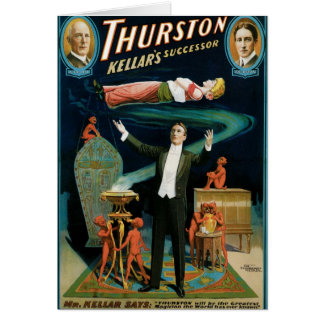 Thurston ~ Kellars Nachfolger-Vintage magische Tat