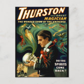 Thurston - Kommen die Geister zurück? Postkarte (Vorderseite)