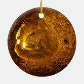 Thurston Lava-Rohr-Hawaii-Vulkan-Nationalpark Keramik Ornament (Hinten)