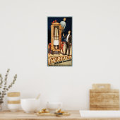 THURSTON Magician Der Gefangene des Kantons Show Poster (Küche)