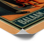 THURSTON Magician Illusionist VAUDEVILLE Poster (Ecke)