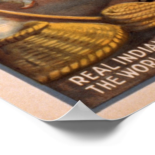 THURSTON Magician Illusionist VAUDEVILLE Poster (Ecke)