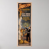 THURSTON Magician Illusionist VAUDEVILLE Poster (Vorne)