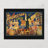 Thurston, Magier Postkarte (Vorderseite)