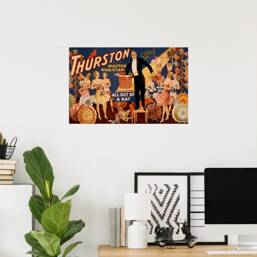 Thurston Master Magician Poster (Heimbüro)
