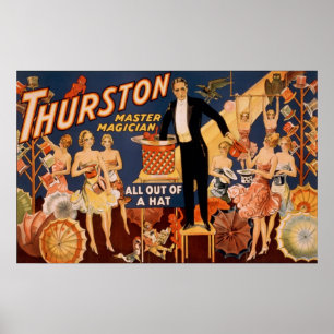 Thurston Master Magician Poster