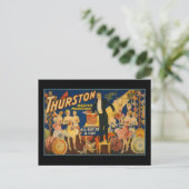 Thurston, Meisterzauberer, alles aus dem Hut Postkarte (Stehend Vorderseite)