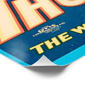 Thurston The Great Magician Advertising Poster (Ecke)