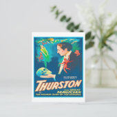 Thurston The Great Magician Advertising Postkarte (Stehend Vorderseite)