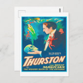 Thurston The Great Magician Advertising Postkarte (Vorne/Hinten)