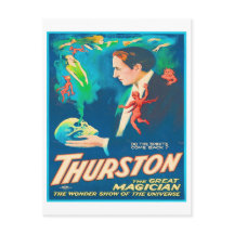 Thurston The Great Magician Advertising