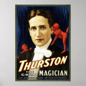 THURSTON The Great Magician Retro American Theater Poster (Vorne)