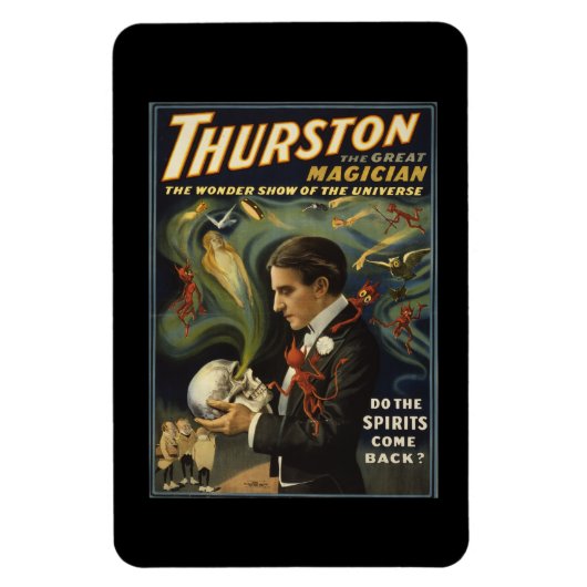 Thurston the Great Magician Spirituosen Magnet (Vertikal)