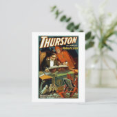 Thurston The Great Magician - Vintag Postkarte (Stehend Vorderseite)