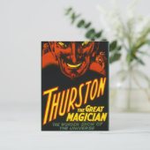 Thurston The Great! Postkarte (Stehend Vorderseite)