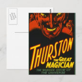 Thurston The Great! Postkarte (Vorne/Hinten)